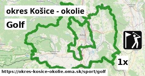 Golf, okres Košice - okolie