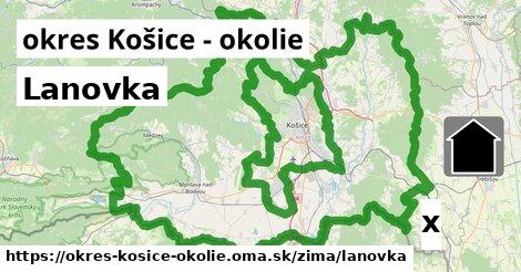 Lanovka, okres Košice - okolie