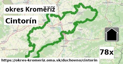 Cintorín, okres Kroměříž