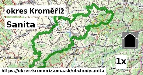 sanita v okres Kroměříž