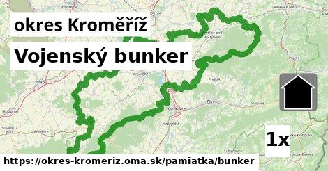 Vojenský bunker, okres Kroměříž