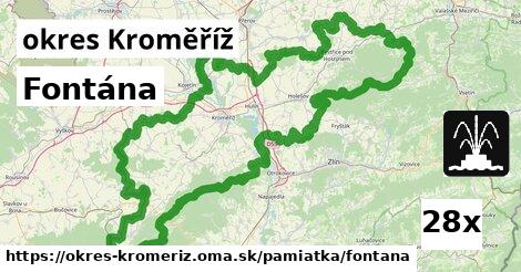 Fontána, okres Kroměříž