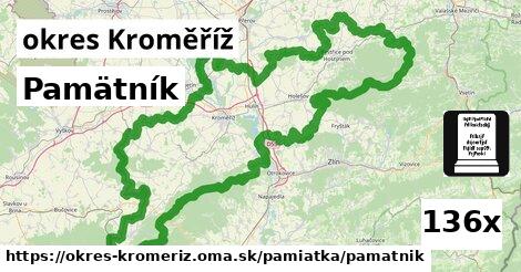 Pamätník, okres Kroměříž