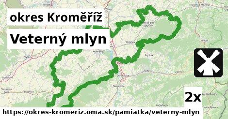 Veterný mlyn, okres Kroměříž