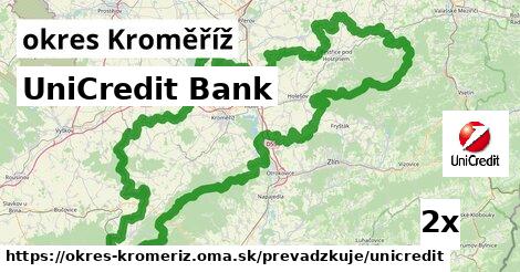 UniCredit Bank, okres Kroměříž