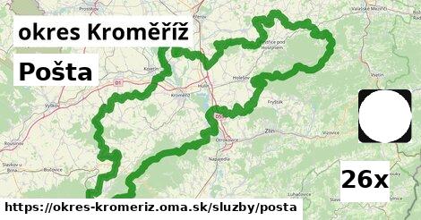 Pošta, okres Kroměříž