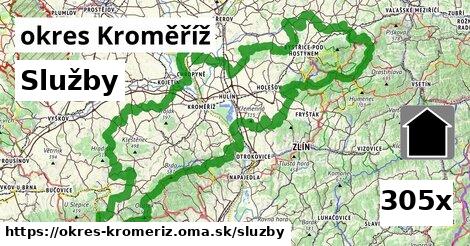 služby v okres Kroměříž