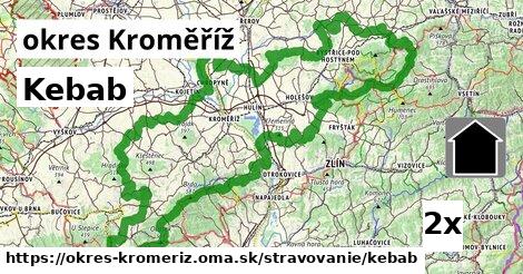 Kebab, okres Kroměříž
