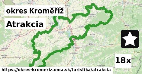 Atrakcia, okres Kroměříž