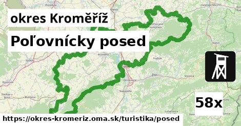 Poľovnícky posed, okres Kroměříž