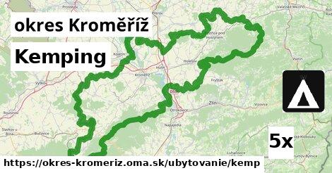 Kemping, okres Kroměříž