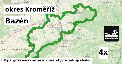 bazén v okres Kroměříž