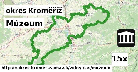 Múzeum, okres Kroměříž