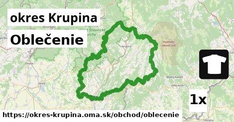 Oblečenie, okres Krupina