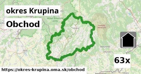 obchod v okres Krupina