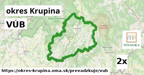 VÚB, okres Krupina