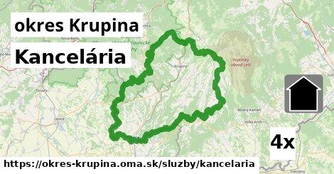 Kancelária, okres Krupina