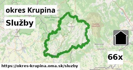 služby v okres Krupina