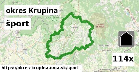 šport v okres Krupina