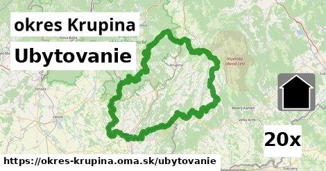 ubytovanie v okres Krupina