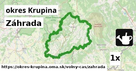 Záhrada, okres Krupina