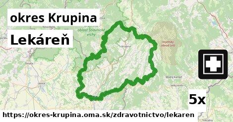 Lekáreň, okres Krupina