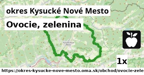 Ovocie, zelenina, okres Kysucké Nové Mesto