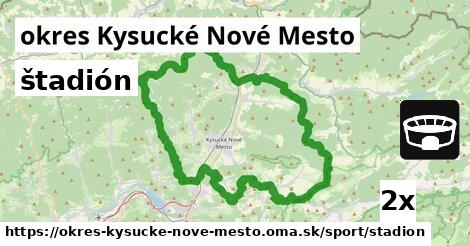 štadión, okres Kysucké Nové Mesto