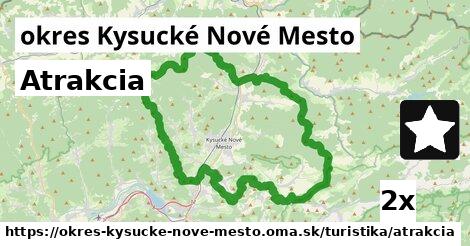 Atrakcia, okres Kysucké Nové Mesto