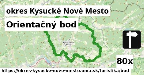 Orientačný bod, okres Kysucké Nové Mesto