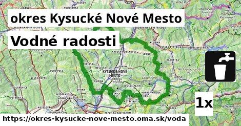 vodné radosti v okres Kysucké Nové Mesto