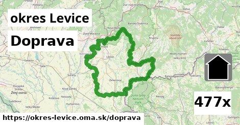 doprava v okres Levice