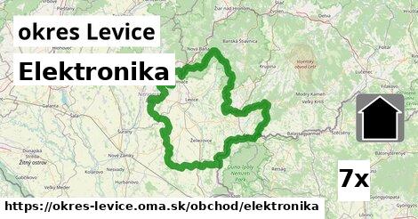 Elektronika, okres Levice