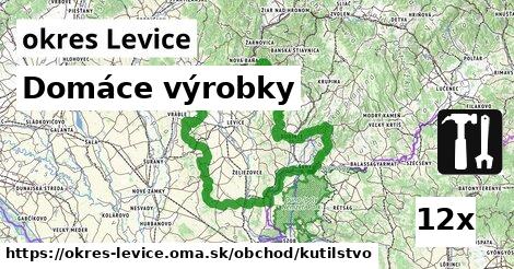 Domáce výrobky, okres Levice