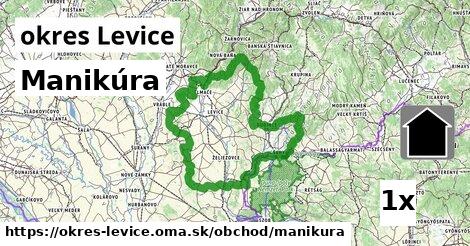 Manikúra, okres Levice