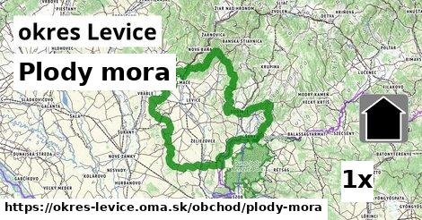 Plody mora, okres Levice