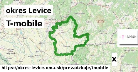 T-mobile, okres Levice
