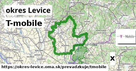 T-mobile, okres Levice