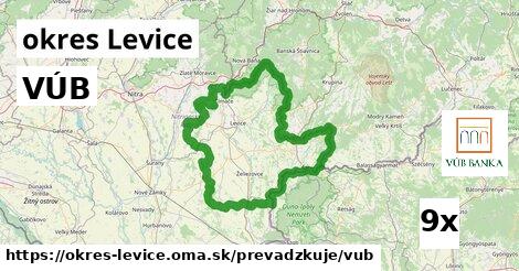 VÚB, okres Levice