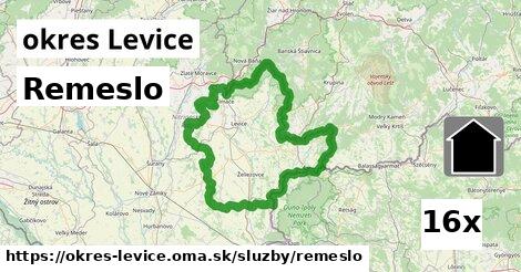 Remeslo, okres Levice