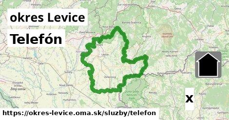 Telefón, okres Levice