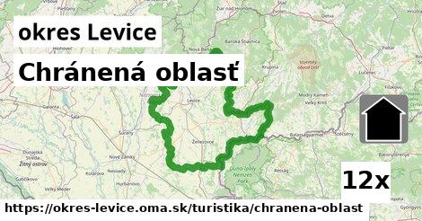 chránená oblasť v okres Levice