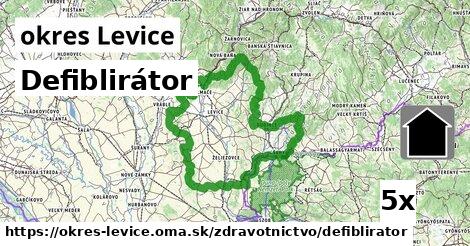 defiblirátor v okres Levice