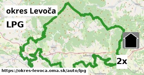 LPG, okres Levoča