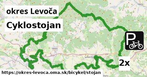 Cyklostojan, okres Levoča