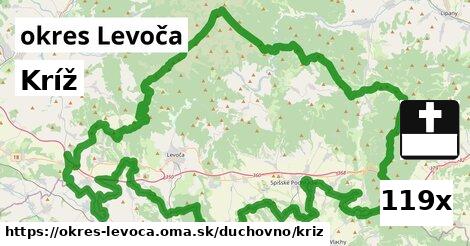 Kríž, okres Levoča