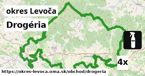 Drogéria, okres Levoča