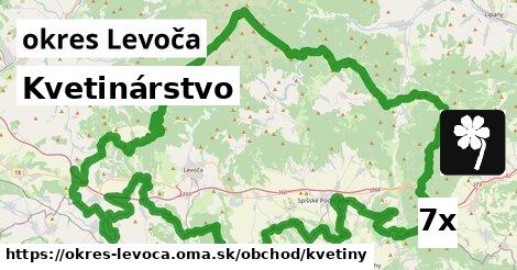 Kvetinárstvo, okres Levoča