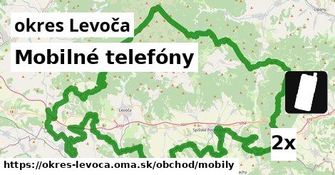 Mobilné telefóny, okres Levoča