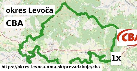 CBA, okres Levoča